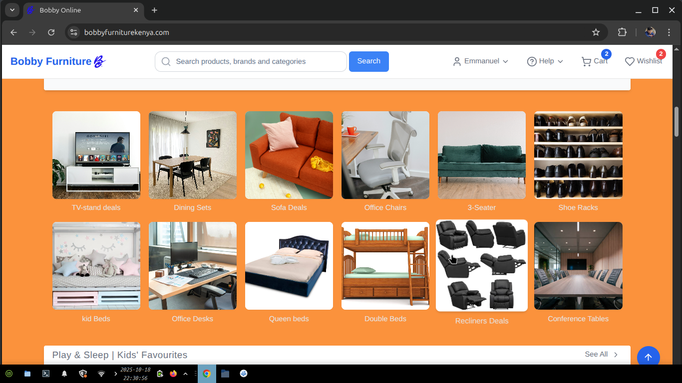 Bobby Furniture | eCommerce - image 4